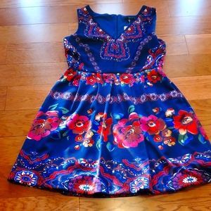 16 Sangria dress woman pattern